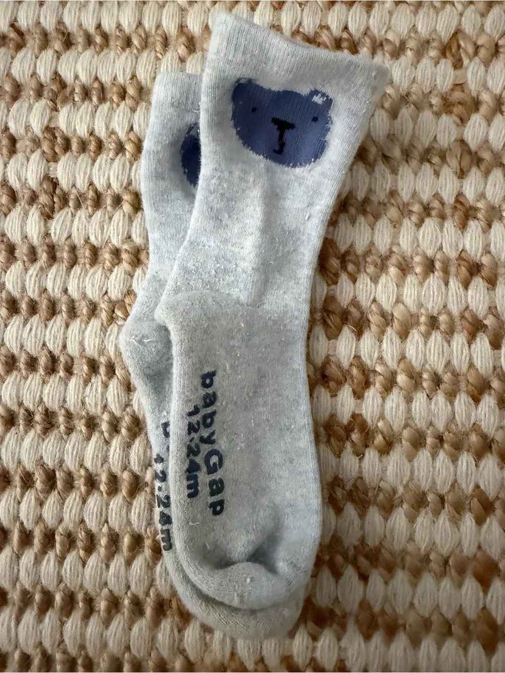 babyGap 11 Pairs Crew Socks Mid Calf Cotton Blend 12-24 Months